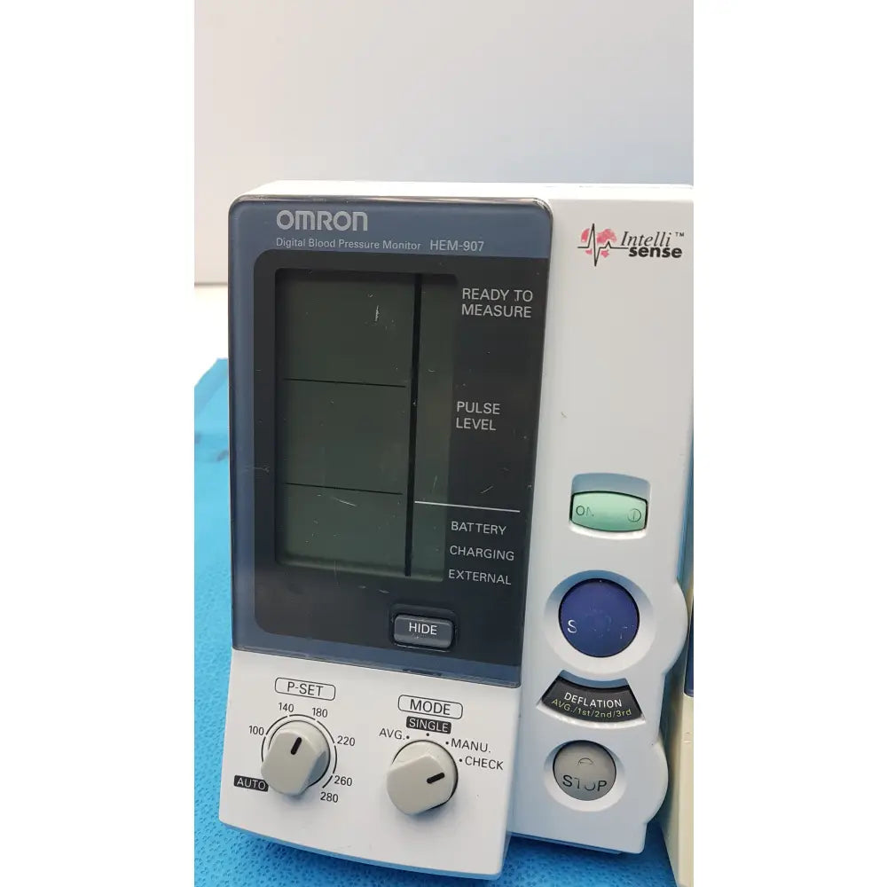Lot of 6 Omron HEM-907 IntelliSense Professional Digital Blood Pressure Monitor - Professional Digital Blood Pressure