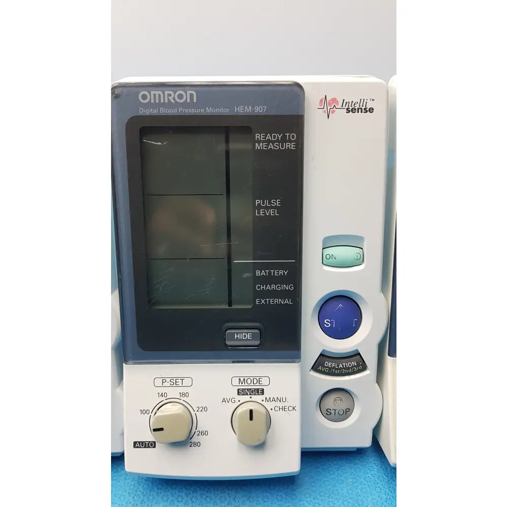 Lot of 6 Omron HEM-907 IntelliSense Professional Digital Blood Pressure Monitor - Professional Digital Blood Pressure