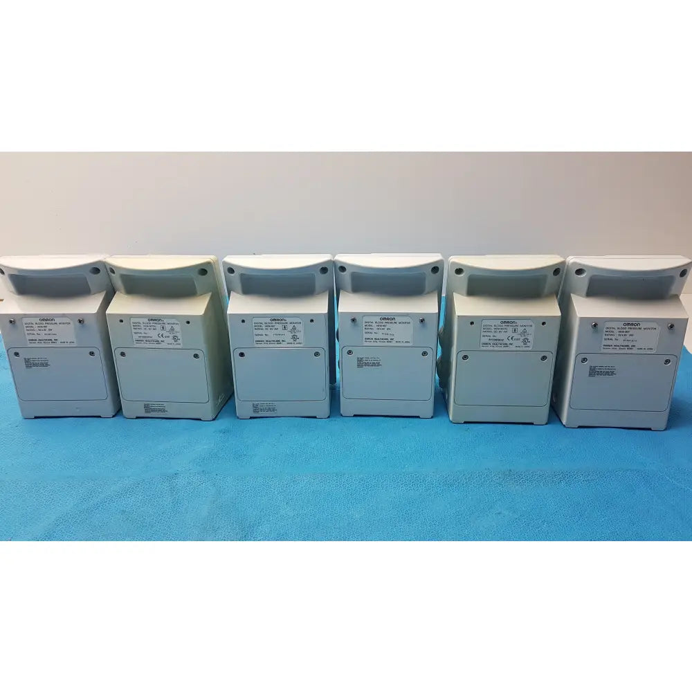 Lot of 6 Omron HEM-907 IntelliSense Professional Digital Blood Pressure Monitor - Professional Digital Blood Pressure