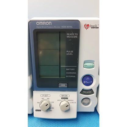 Lot of 6 Omron HEM-907XL Digital Blood Pressure Monitor - Professional Digital Blood Pressure Monitor