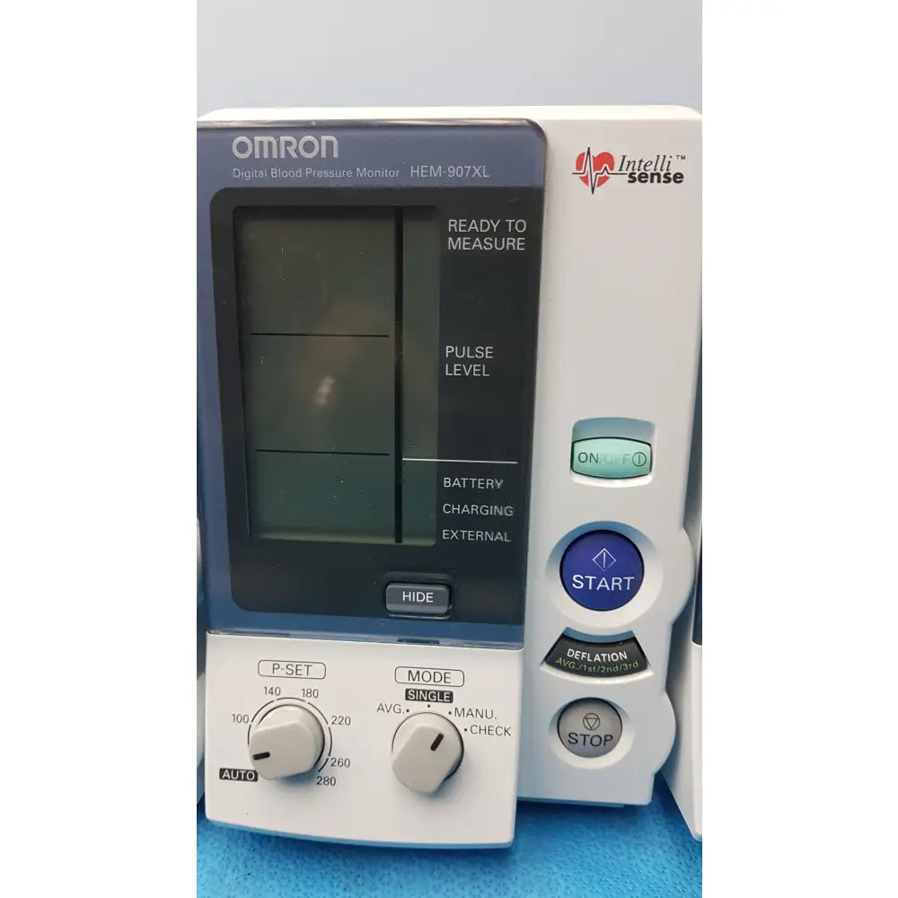 Lot of 6 Omron HEM-907XL Digital Blood Pressure Monitor - Professional Digital Blood Pressure Monitor