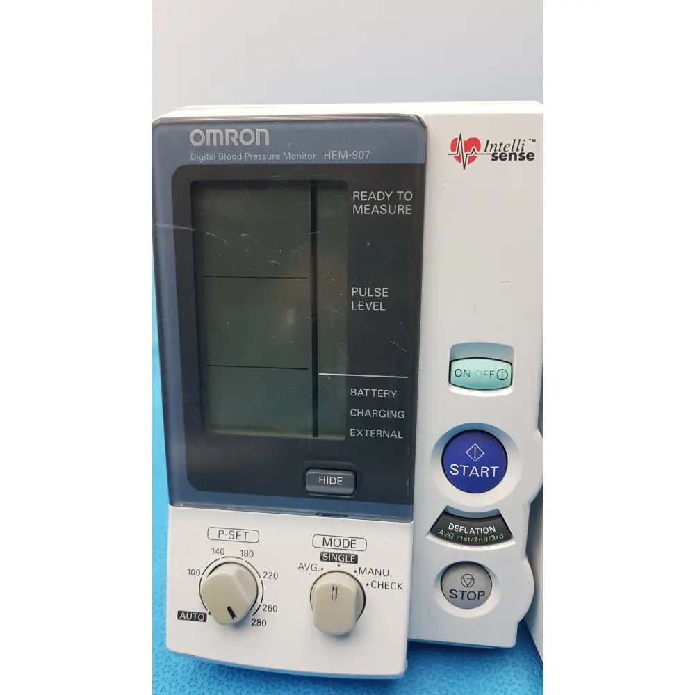 Lot of 6 Omron HEM-907XL Digital Blood Pressure Monitor - Professional Digital Blood Pressure Monitor