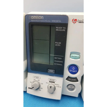 Lot of 6 Omron HEM-907XL Digital Blood Pressure Monitor - Professional Digital Blood Pressure Monitor