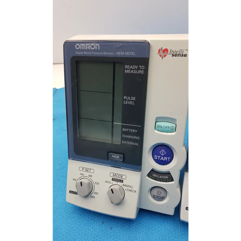 Lot of 6 Omron HEM-907XL Digital Blood Pressure Monitor - Professional Digital Blood Pressure Monitor