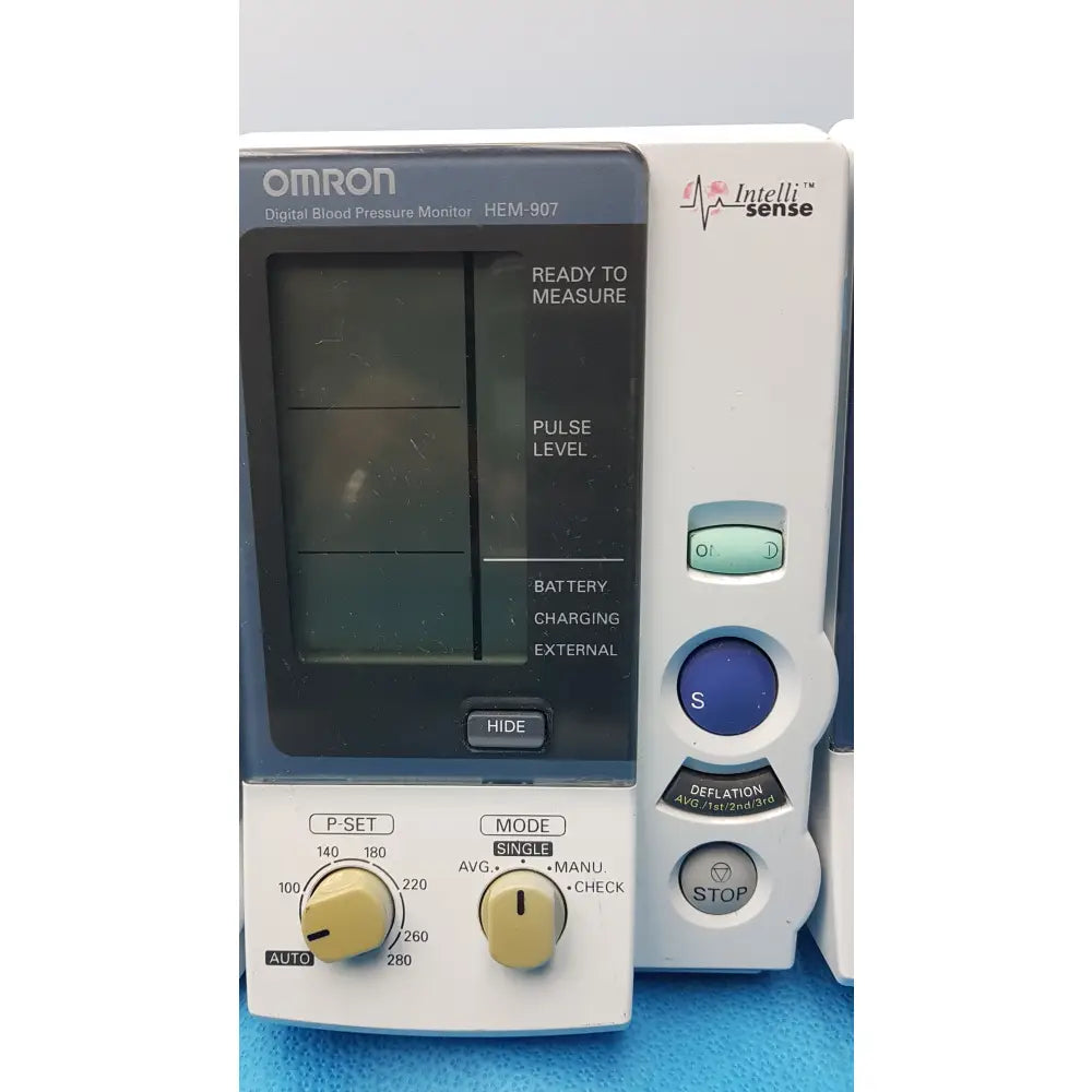 Lot of 6 Omron HEM-907XL Digital Blood Pressure Monitor - Professional Digital Blood Pressure Monitor