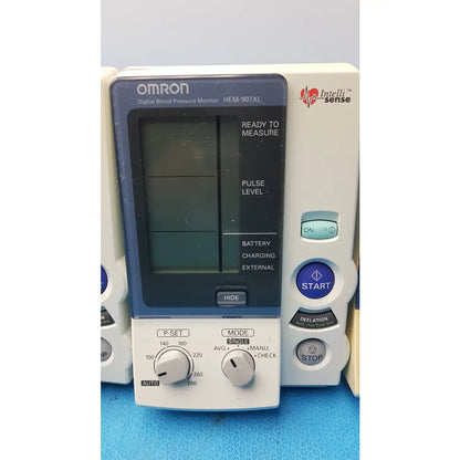 Lot of 6 Omron HEM-907XL Digital Blood Pressure Monitor - Professional Digital Blood Pressure Monitor