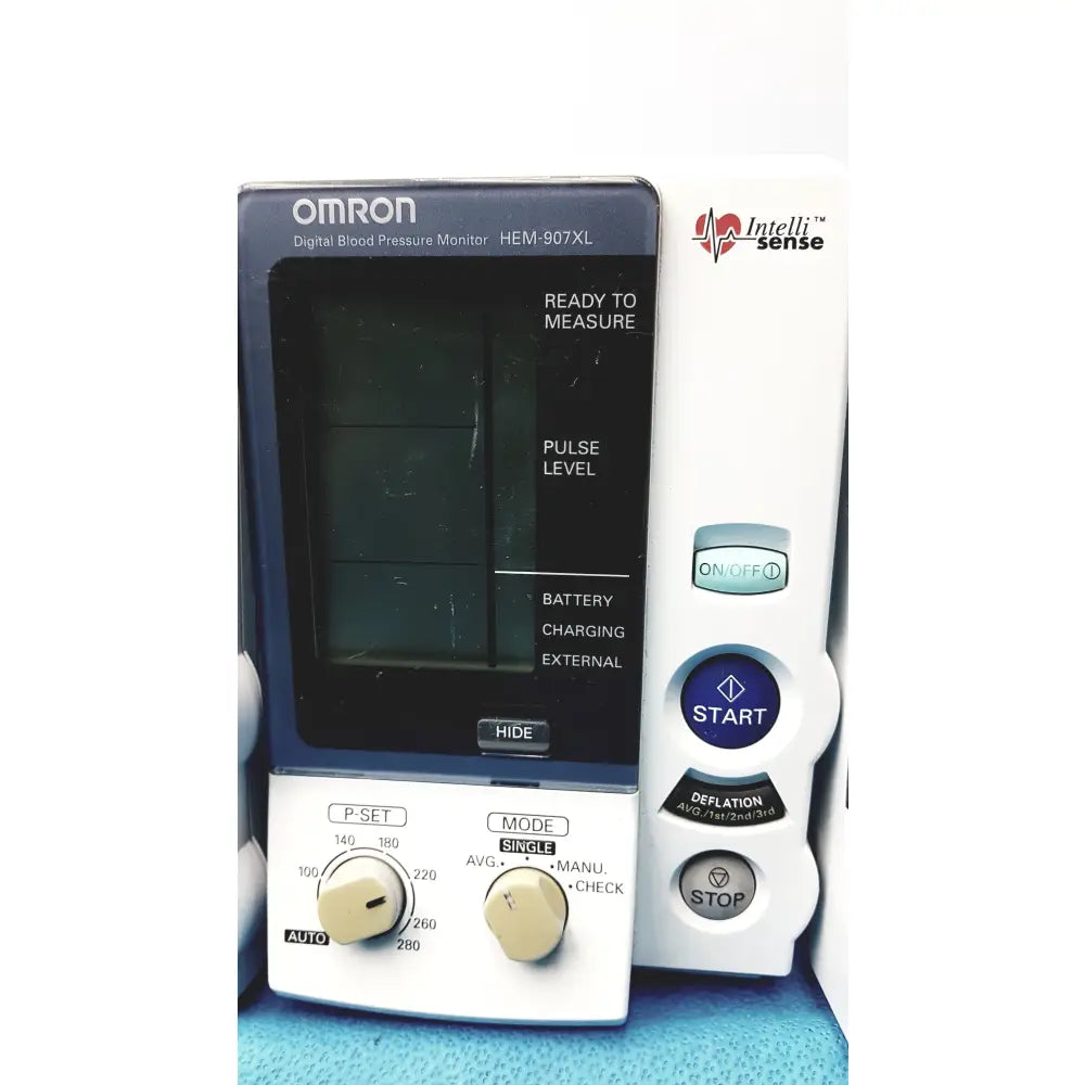 Lot of 6 Omron HEM-907XL IntelliSense Professional Digital Blood Pressure Monitor - Professional Digital Blood Pressure