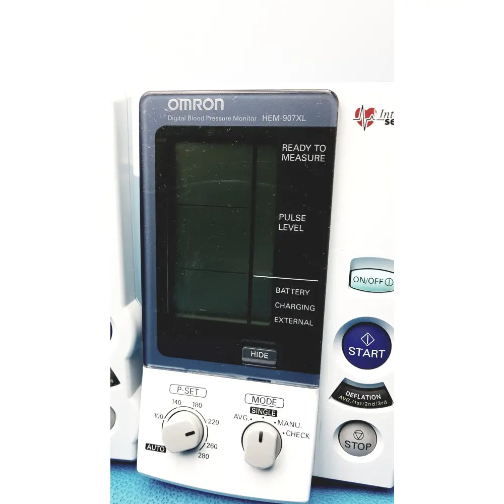 Lot of 6 Omron HEM-907XL IntelliSense Professional Digital Blood Pressure Monitor - Professional Digital Blood Pressure