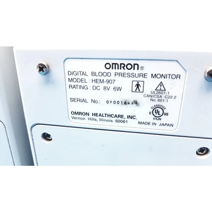 Lot of 6 Omron HEM-907XL IntelliSense Professional Digital Blood Pressure Monitor - Professional Digital Blood Pressure