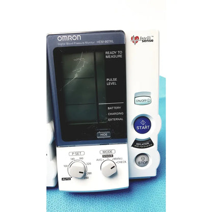 Lot of 6 Omron HEM-907XL IntelliSense Professional Digital Blood Pressure Monitor - Professional Digital Blood Pressure