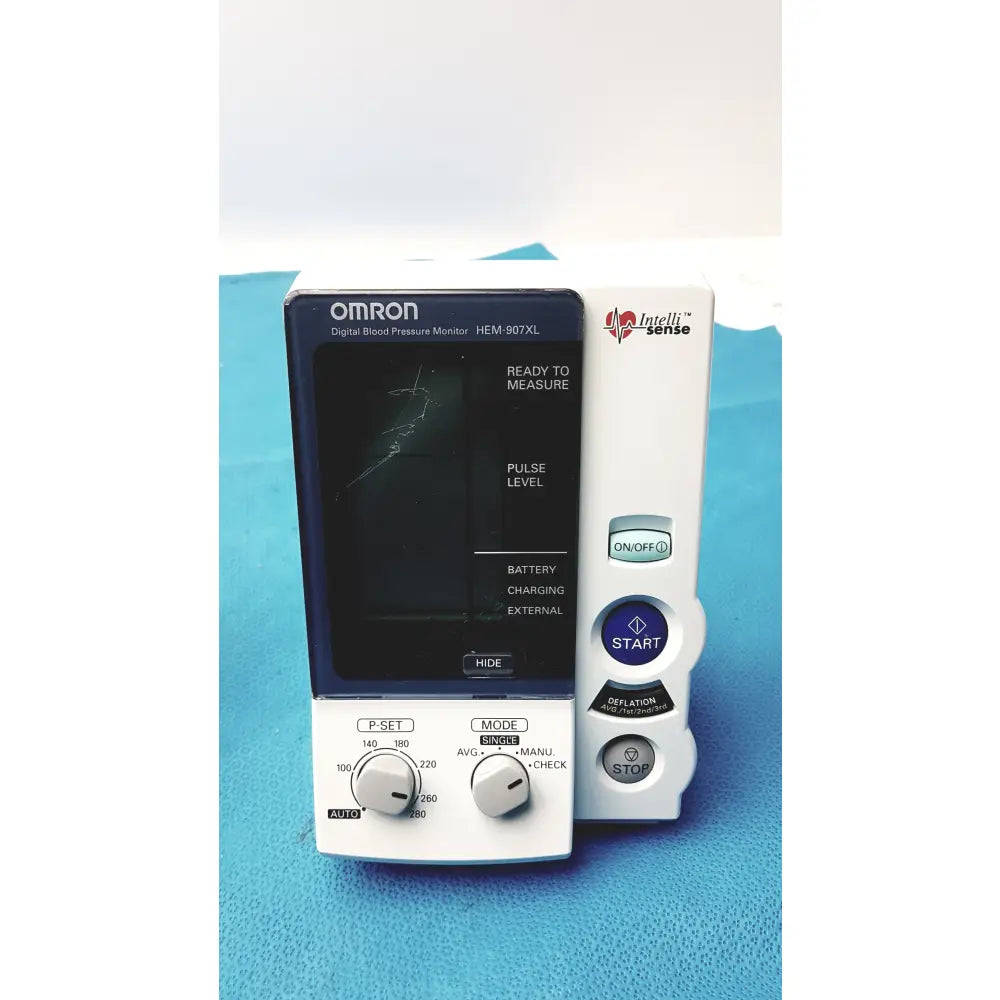 Lot of 6 Omron HEM-907XL IntelliSense Professional Digital Blood Pressure Monitor - Professional Digital Blood Pressure
