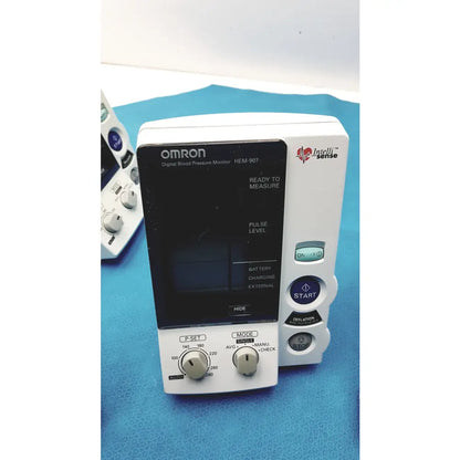 Lot of 6 Omron HEM-907XL IntelliSense Professional Digital Blood Pressure Monitor - Professional Digital Blood Pressure