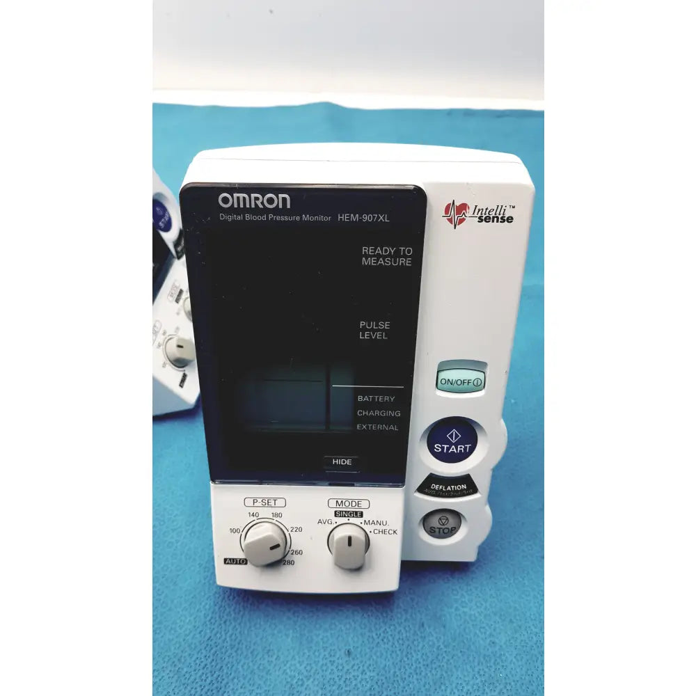 Lot of 6 Omron HEM-907XL IntelliSense Professional Digital Blood Pressure Monitor - Professional Digital Blood Pressure