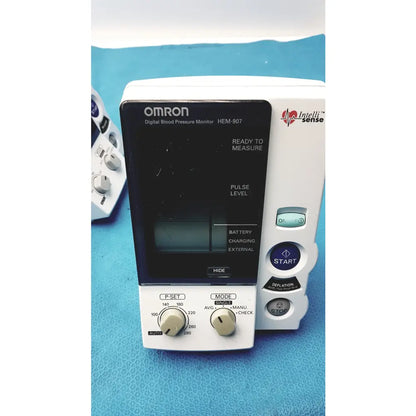 Lot of 6 Omron HEM-907XL IntelliSense Professional Digital Blood Pressure Monitor - Professional Digital Blood Pressure