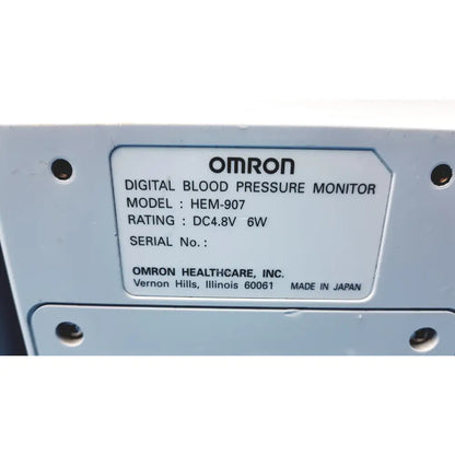 Lot of 6 Omron HEM-907XL IntelliSense Professional Digital Blood Pressure Monitor - Professional Digital Blood Pressure