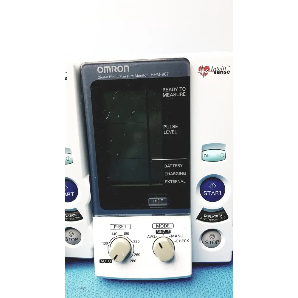 Lot of 6 Omron HEM-907XL IntelliSense Professional Digital Blood Pressure Monitor - Professional Digital Blood Pressure