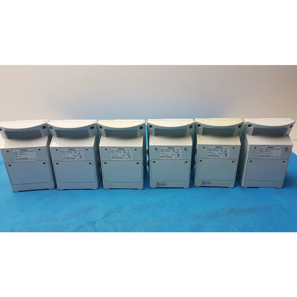 Lot of 6 Omron IntelliSense Professional Digital Blood Pressure Monitor - Professional Digital Blood Pressure Monitor