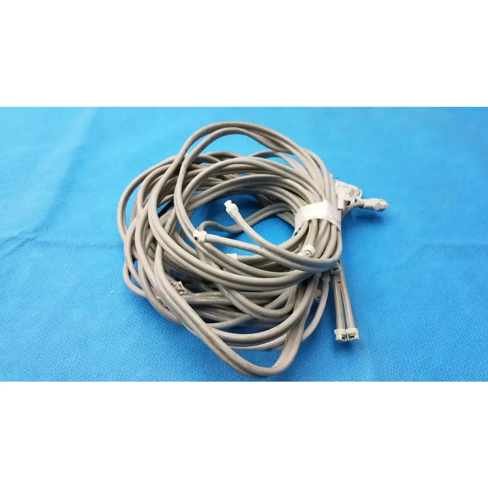 Reuse Medical Equipment Lot of 7 NiBP Air Hose Fast Connector Double Tube NiBP Air Hose Fast Connector, second-hand product photo 5