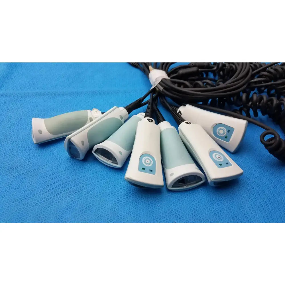 Welch Allyn Lot of 7 Welch Allyn 6000-916HS Medical Handheld Barcode Scanners Handheld Barcode Scanner, second-hand product photo 2