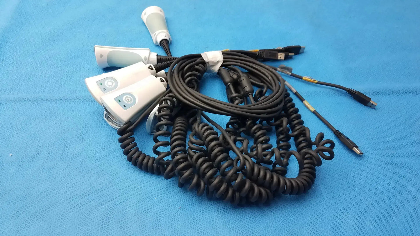 Welch Allyn Lot of 7 Welch Allyn 6000-916HS Medical Handheld Barcode Scanners Handheld Barcode Scanner, second-hand product photo 1