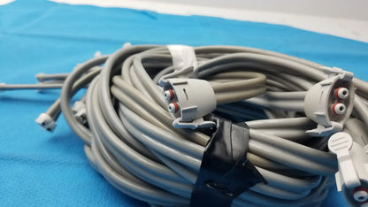 Reuse Medical Equipment LOT OF 9 Double Tube NIBP Blood Pressure Hose Fast Connector Vital Signs Monitor Accessories, second-hand product photo 11