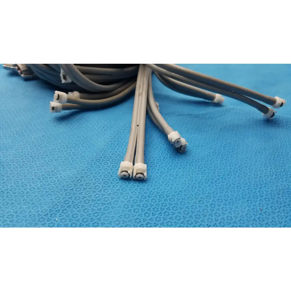 Reuse Medical Equipment LOT OF 9 Double Tube NIBP Blood Pressure Hose Fast Connector Vital Signs Monitor Accessories, second-hand product photo 6