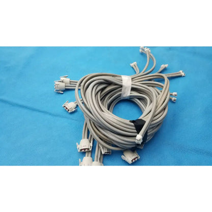 Reuse Medical Equipment LOT OF 9 Double Tube NIBP Blood Pressure Hose Fast Connector Vital Signs Monitor Accessories, second-hand product photo 4