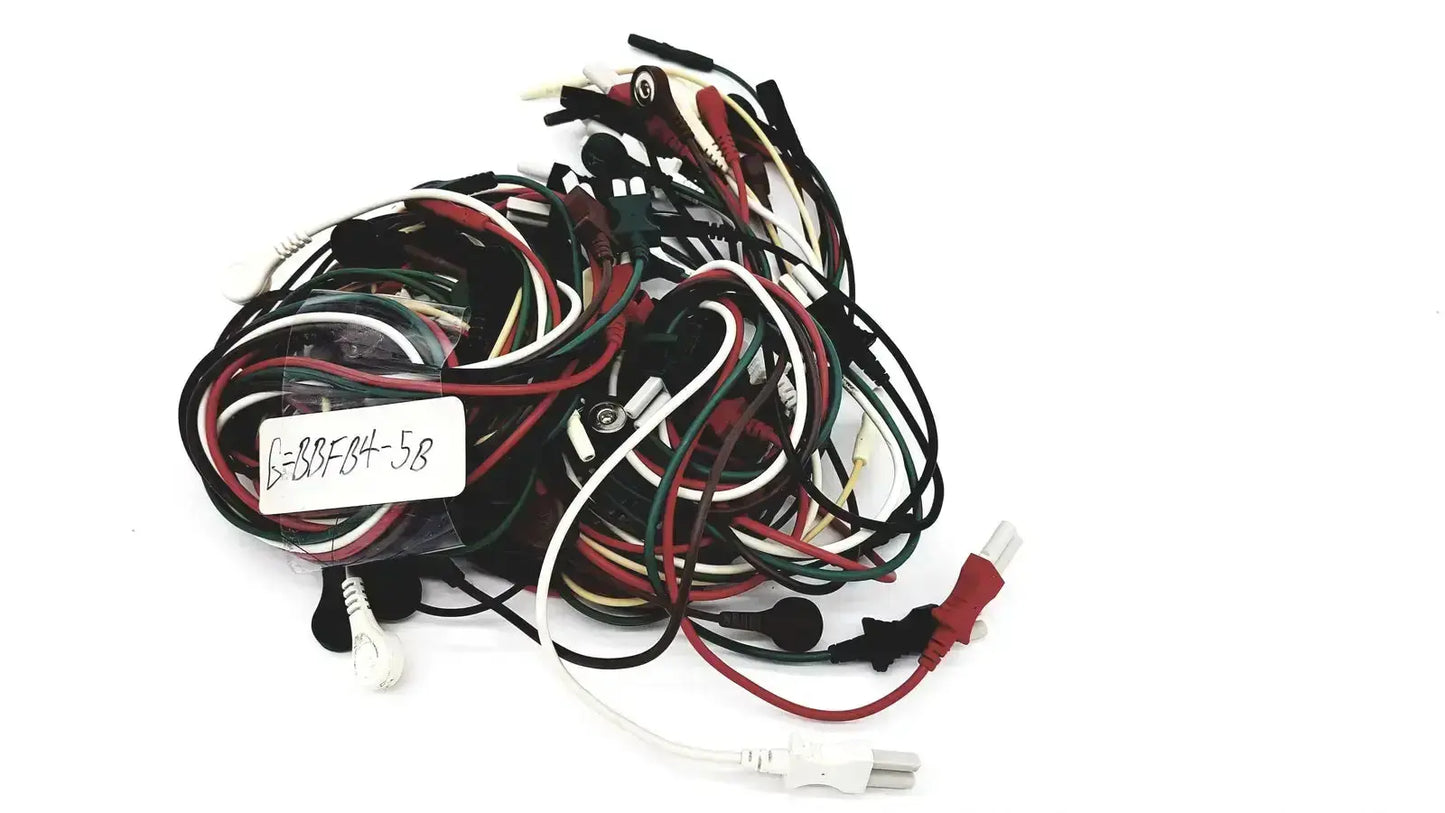 Not Sure Lot of Mix Mindray Compatible ECG Leadwire ECG Leadwire, as-is (for parts) product photo 2