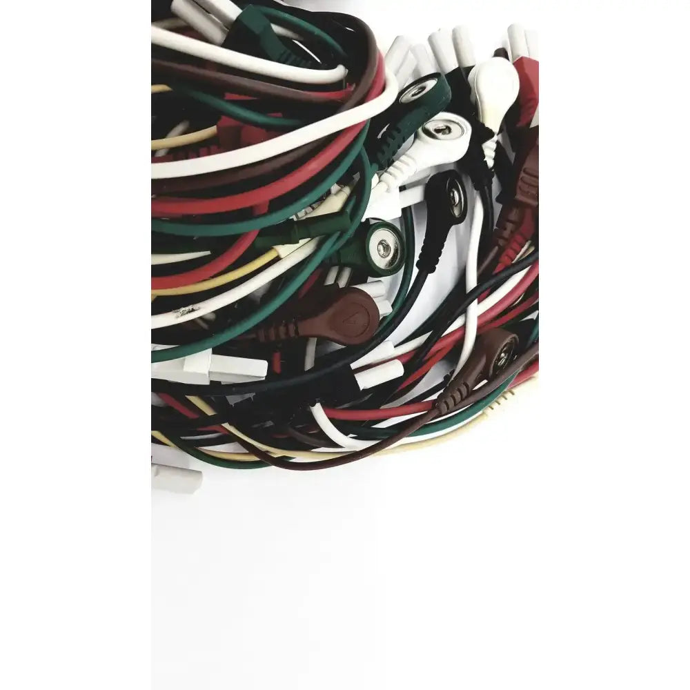 Not Sure Lot of Mix Mindray Compatible ECG Leadwire ECG Leadwire, as-is (for parts) product photo 9