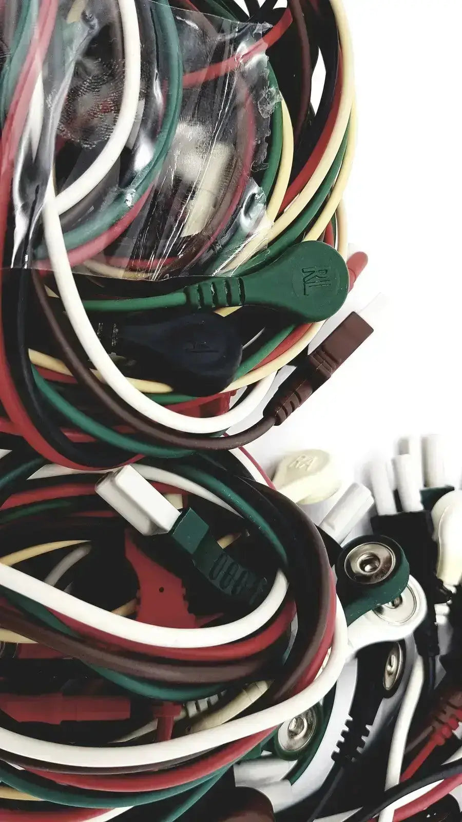 Not Sure Lot of Mix Mindray Compatible ECG Leadwire ECG Leadwire, as-is (for parts) product photo 7