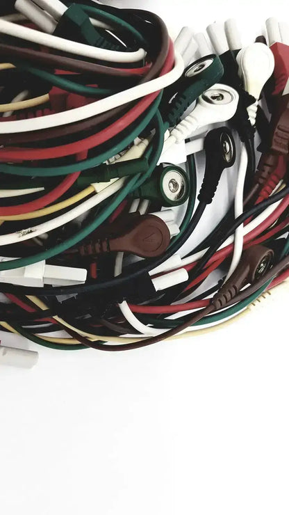 Not Sure Lot of Mix Mindray Compatible ECG Leadwire ECG Leadwire, as-is (for parts) product photo 9