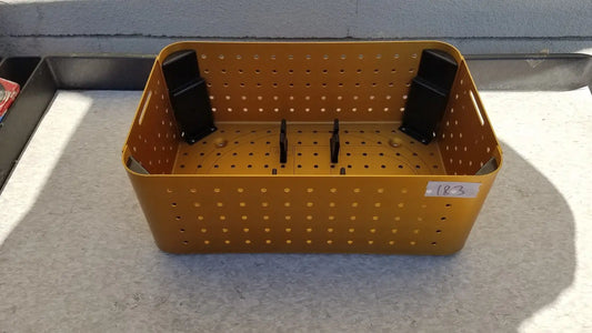 Reuse Medical Lubricant / Diffuser Housing Perforator Driver - Empty Case Only Sterilization Trays & Cases, second-hand product photo 1