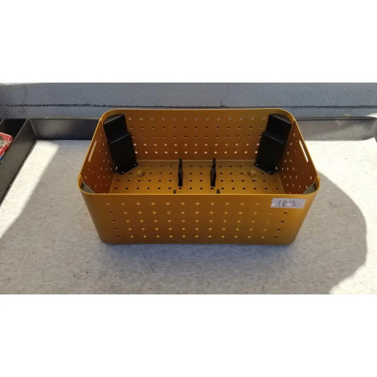 Reuse Medical Lubricant / Diffuser Housing Perforator Driver - Empty Case Only Sterilization Trays & Cases, second-hand product photo 1