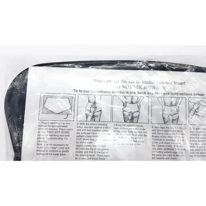 New Options Sports Lumbar Sacral Orthosis VAL5N 2X-Large Lumbosacral Support W/Thermoplastic Insert Lumbar Sacral Orthosis, second-hand product photo 6