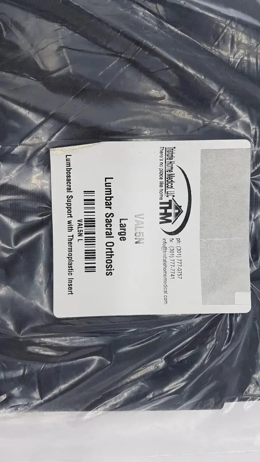 New Options Sports Lumbar Sacral Orthosis VAL5N Large Lumbosacral Support W/Thermoplastic Insert Lumbosacral Orthosis, new product photo 7