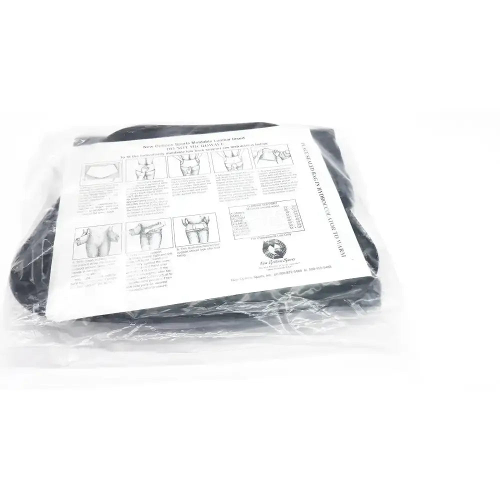 New Options Sports Lumbar Sacral Orthosis VAL5N Large Lumbosacral Support W/Thermoplastic Insert Lumbosacral Orthosis, second-hand product photo 6