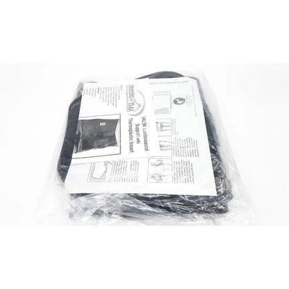 Black h&m sacral orthosis val5n medium lumbar support belt with thermoplastic insert in clear plastic packaging