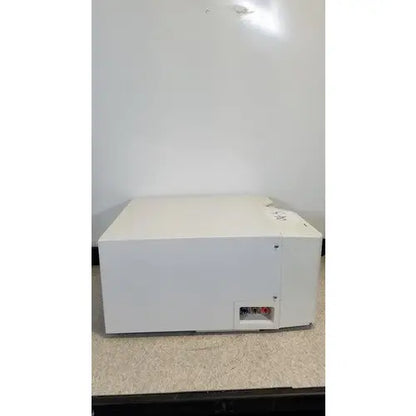 White rectangular xmap multiplex ruo device with matte finish and small side ports for reuse medical applications