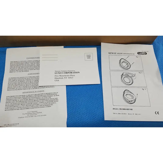 Reuse Medical LUXO KFM 1X22W Magnifier Lamp Light with Arm Art.Nr. 05-900-697-00 Microscopes, second-hand product photo 1
