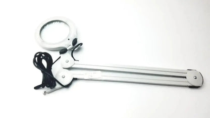 Luxo LFG028214 - LFM LED G2, 45' Arm, 3 Diopter Lens and Clamp - Untested Magnifying Lamp, as-is (for parts) product photo 1