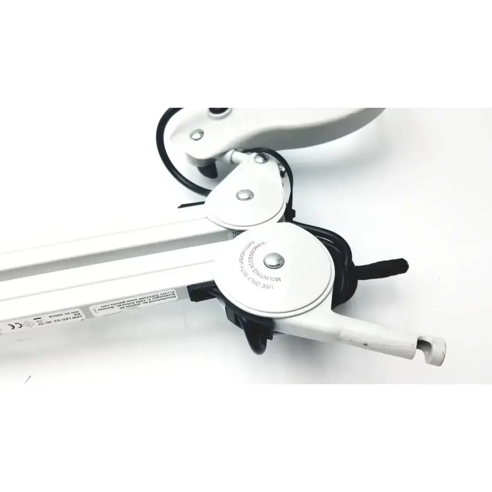 Luxo LFG028214 - LFM LED G2, 45' Arm, 3 Diopter Lens and Clamp - Untested Magnifying Lamp, as-is (for parts) product photo 9