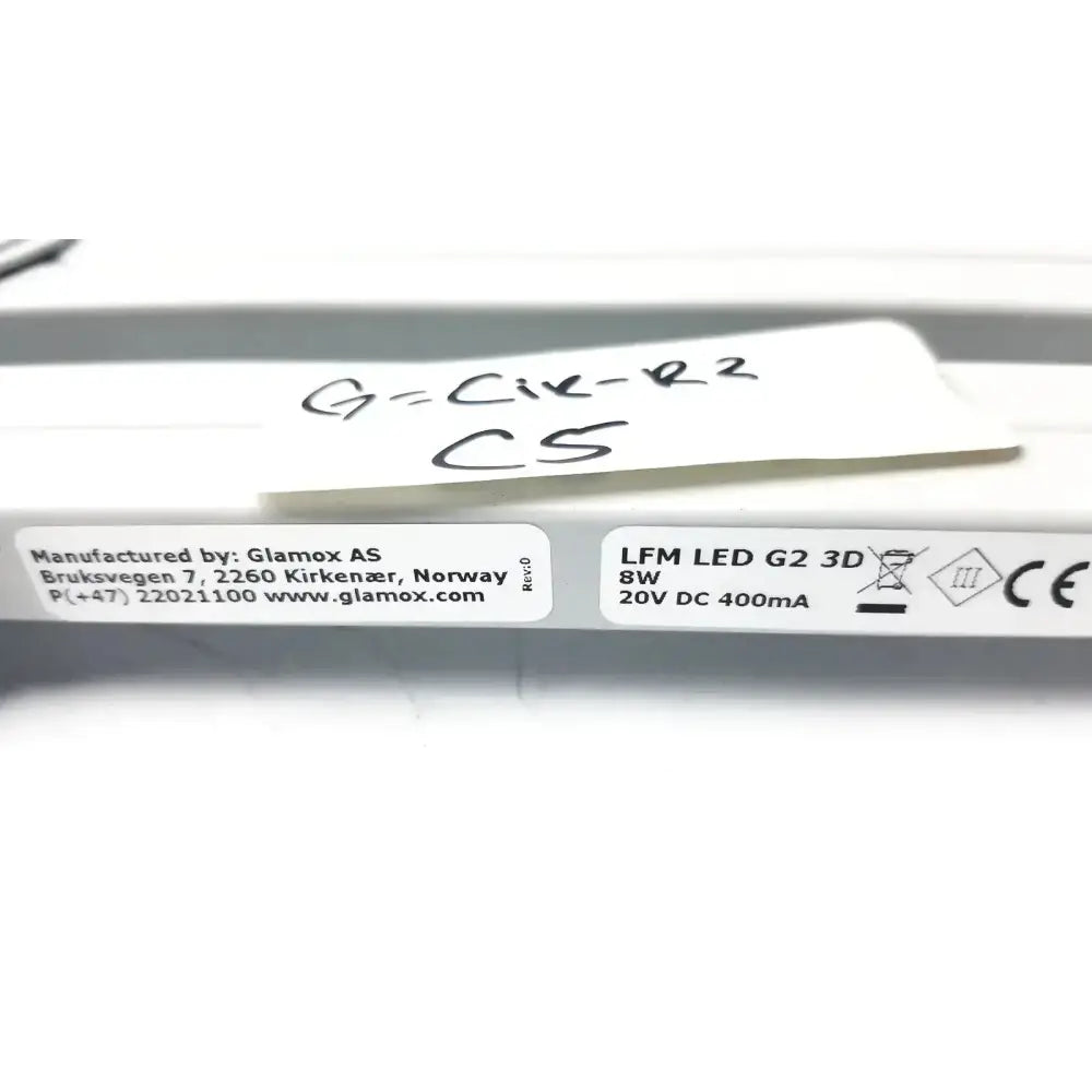Luxo LFG028214 - LFM LED G2, 45' Arm, 3 Diopter Lens and Clamp - Untested Magnifying Lamp, as-is (for parts) product photo 3