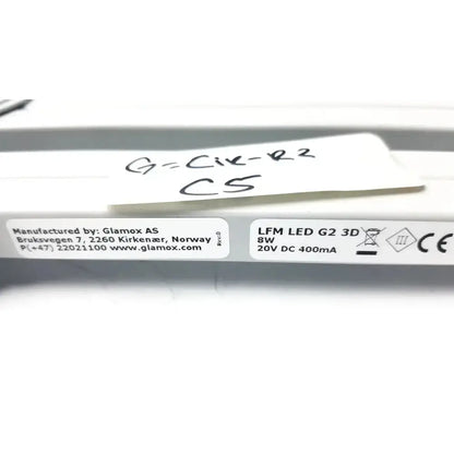 Luxo LFG028214 - LFM LED G2, 45' Arm, 3 Diopter Lens and Clamp - Untested Magnifying Lamp, as-is (for parts) product photo 3
