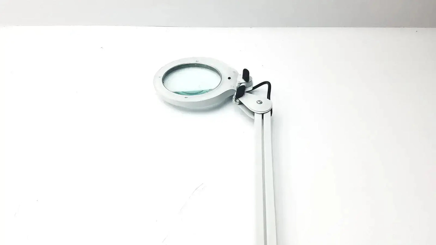 Luxo LFG028214 - LFM LED G2, 45' Arm, 3 Diopter Lens and Clamp - Untested Magnifying Lamp, as-is (for parts) product photo 6
