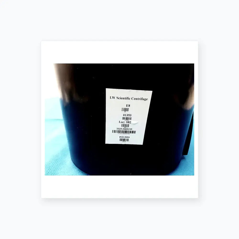 LW Scientific E8 Centrifuge With Power Cord centrifuge, second-hand product photo 8