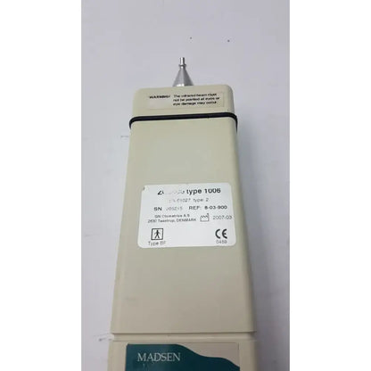 Madsen Madesen TYMP-Screen Madsen EN 61027 Type: 2 ZO3000 Type 1006 Diagnostic Tympanometer, second-hand product photo 8