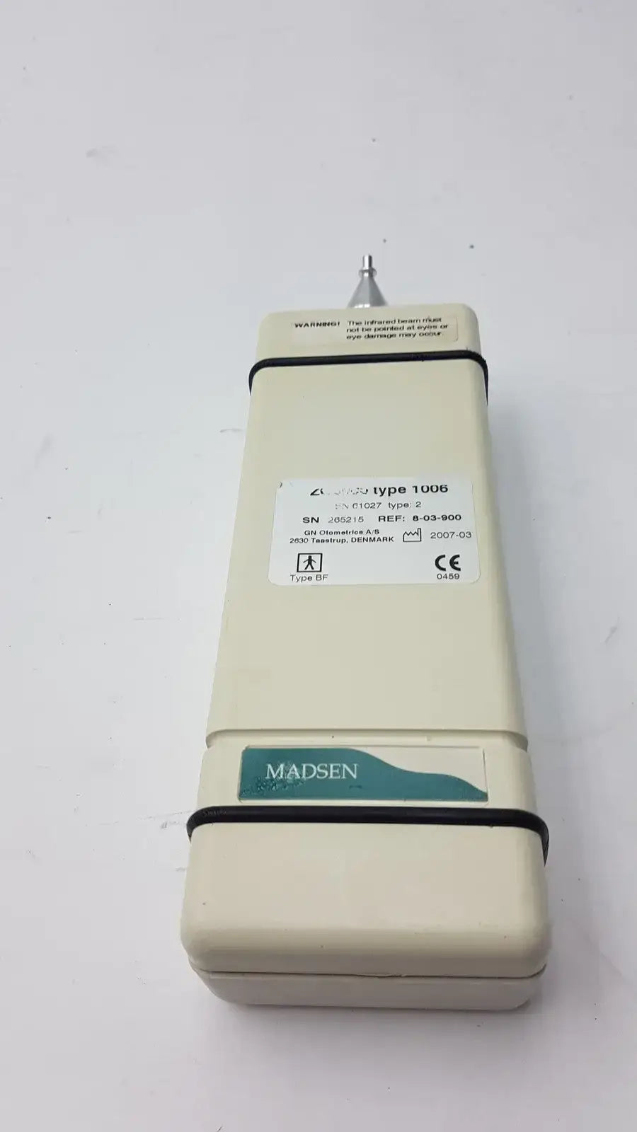 Madsen Madesen TYMP-Screen Madsen EN 61027 Type: 2 ZO3000 Type 1006 Diagnostic Tympanometer, second-hand product photo 7