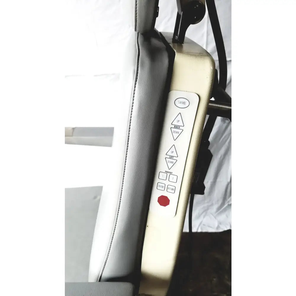 Reuse Medical Equipment Magnetic TLT10-AX31A-016 Power Exam Chair 2x24-28VDC 2x5.5A Swiss Made Powered Examination Chairs, as-is (for parts) product photo 7