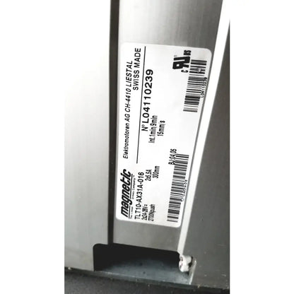 Reuse Medical Equipment Magnetic TLT10-AX31A-016 Power Exam Chair 2x24-28VDC 2x5.5A Swiss Made Powered Examination Chairs, as-is (for parts) product photo 11
