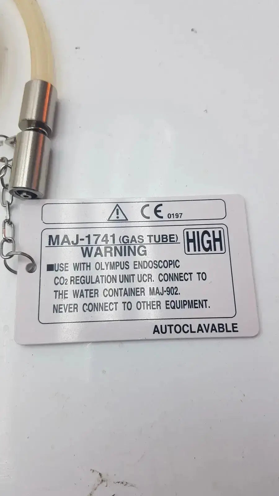 Generic MAJ-1741 For OLYMPUS High-Flow Gas Tube fit Endoscopic CO2 Regulation Unit (UCR) Endoscopy Accessory, second-hand product photo 2